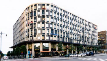 Torsplan, byggnaden på Solnavägen 1E