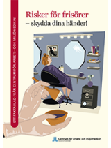 Omslag Risker för frisörer