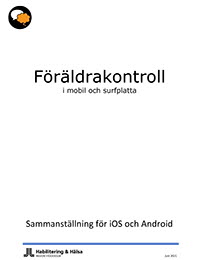 Föräldrakontroll i mobil och surfplatta
