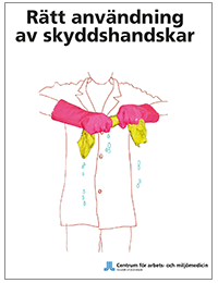 Omslag Rätt användning av skyddshandskar