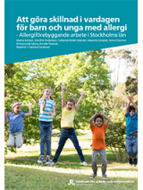 Omslag Att göra skillnad i vardagen för barn med allergi omslag