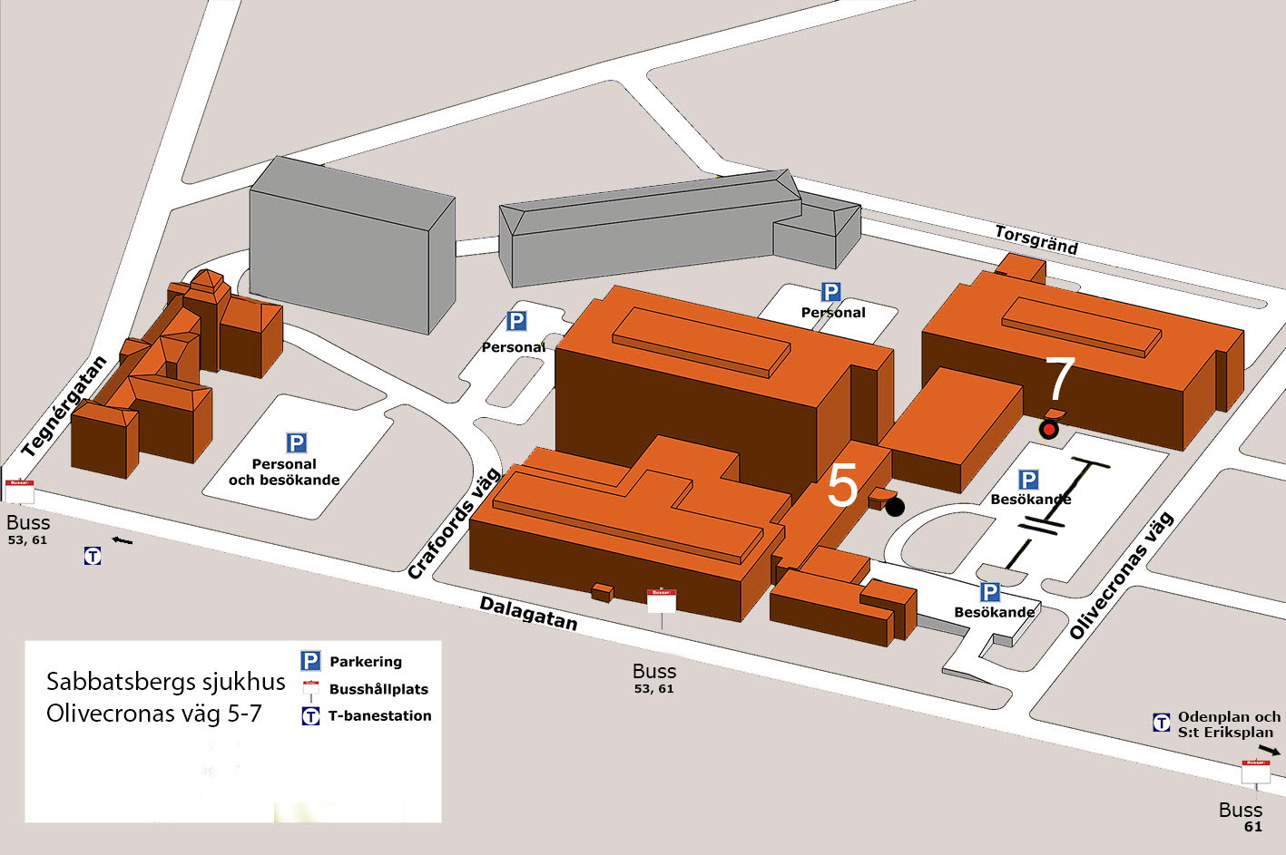 Karta över Sabbatsberg