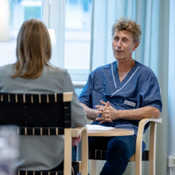 Samtal mellan två personer