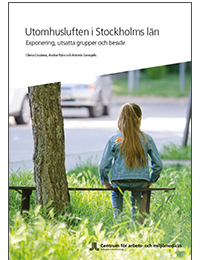 Omslag Utomhusluften i Stockholms län