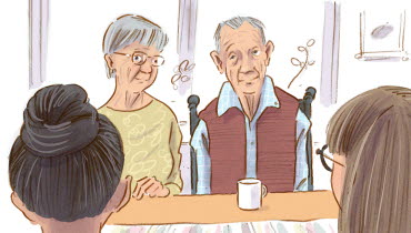 Teaserbild Palliativ vård och omsorg av äldre personer