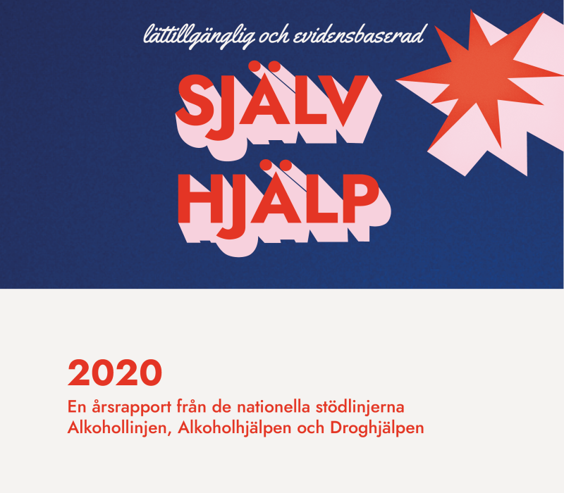 Årsrapport 2020 Alkohollinjen Alkoholhjälpen Droghjäplen