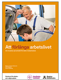 Omslag "Att förlänga arbetsliv"