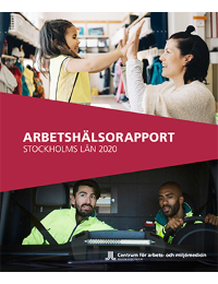 Omslag Arbetshälsorapport 2020