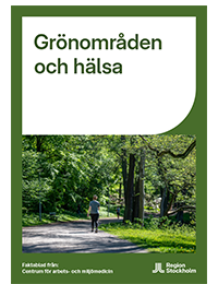 Omslag faktablad grönska