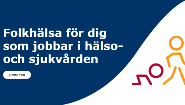 omslagsbild till kursen "Folkhälsa för dig som jobbar i hälso- och sjukvården"