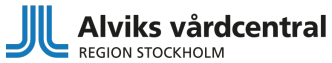 Logotype Alviks vårdcentral