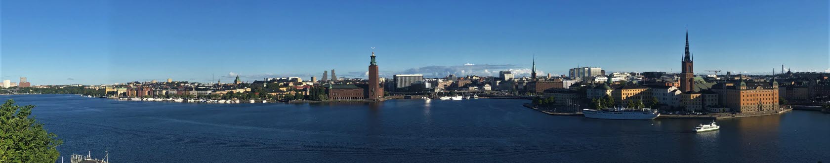 Vy över Stockholm