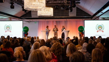 Annika, Fredrik och Peter, PKC:s 10-årsjubileum