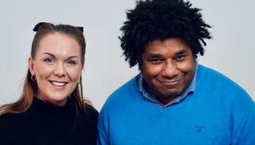 Linnea Björndahl och Mike Malmer