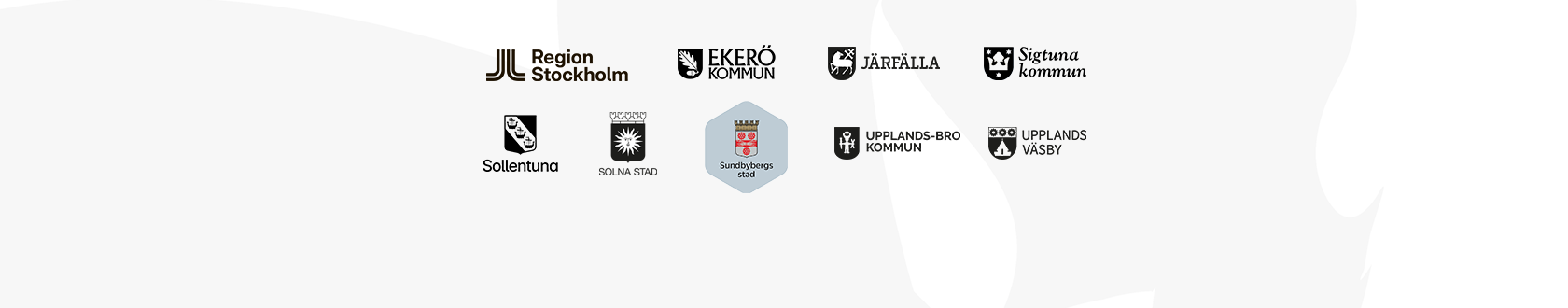 Kollage med FOU nus ägar-loggor