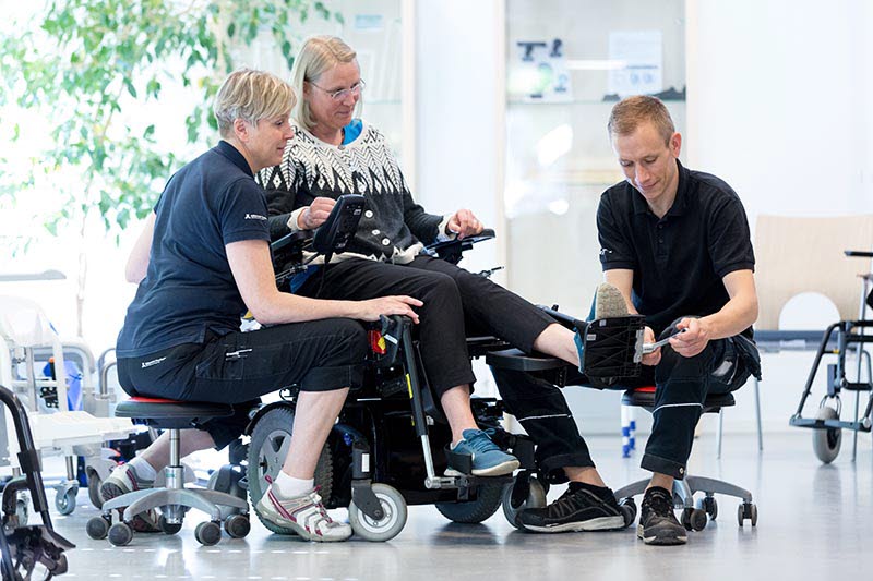 Utprovning av Hjälpmedel, patient, förskrivare och medarbetare på Hjälpmedelsverksamheterna
